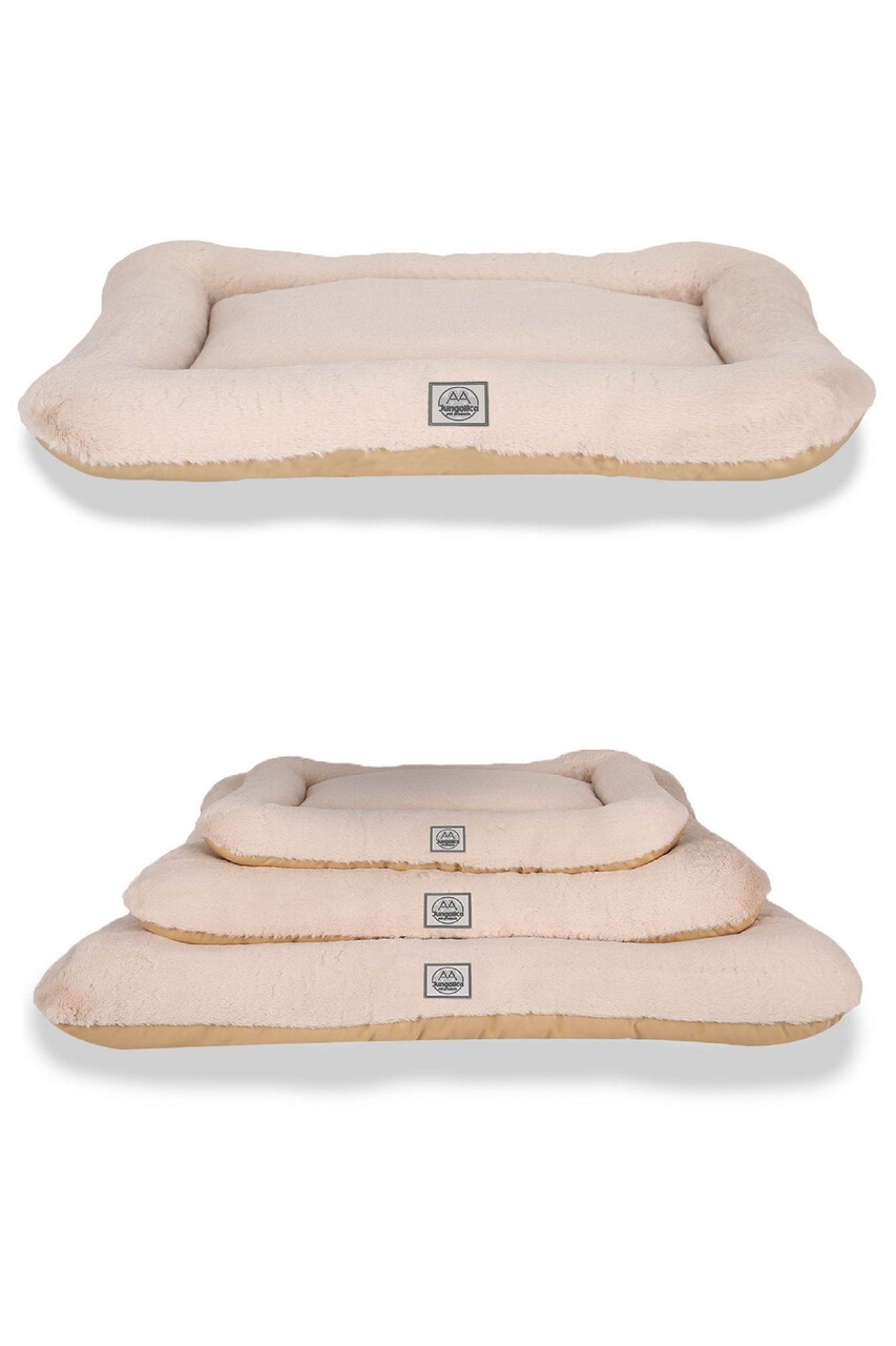 Pat pentru animale de companie, Paws &amp; Whiskers, Sally Dog 75 x 95, Material exterior: 100% poliester, Bej - view 4