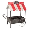 Ghiveci, House Flower, Creaciones Meng, 43.5x27x52.5 cm, fier