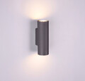 Aplica de perete Marley, TRIO, 6x8x18 cm, 35W, 2x GU10, metal, negru mat