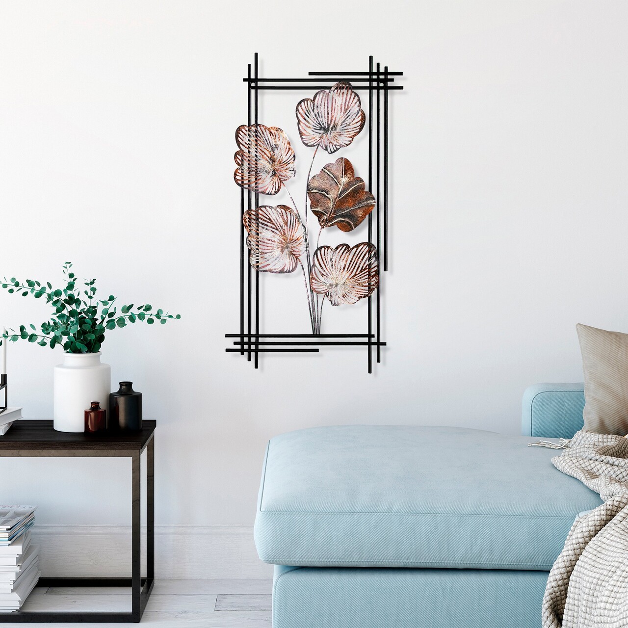Decoratiune de perete, Daiyu 3, Dimensiuni: 48 x 87 x 4 cm, Multicolor - view 3