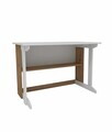 Birou, Hanah Home, Pillar, 100x74.3x55.5 cm, Pin Atlantic / Alb