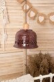 Lustra Radacini Laleaua ciocolatie, Deco Republic, E27, 1x60W, ceramica autentica Corund