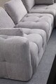 Coltar, Atelier del Sofa, 560ARE4121, Lemn de fag / PAL, Gri deschis