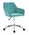Scaun de birou Judy, Heinner, 44x42x80 cm,  turcoaz