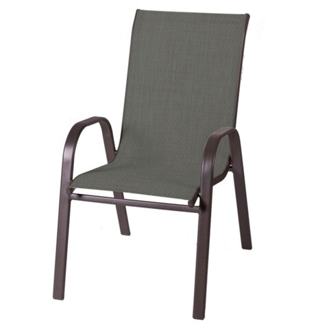 Scaun pentru gradina Nerea, 56 x 68 x 93 cm, otel/textil, maro BigBuy Home