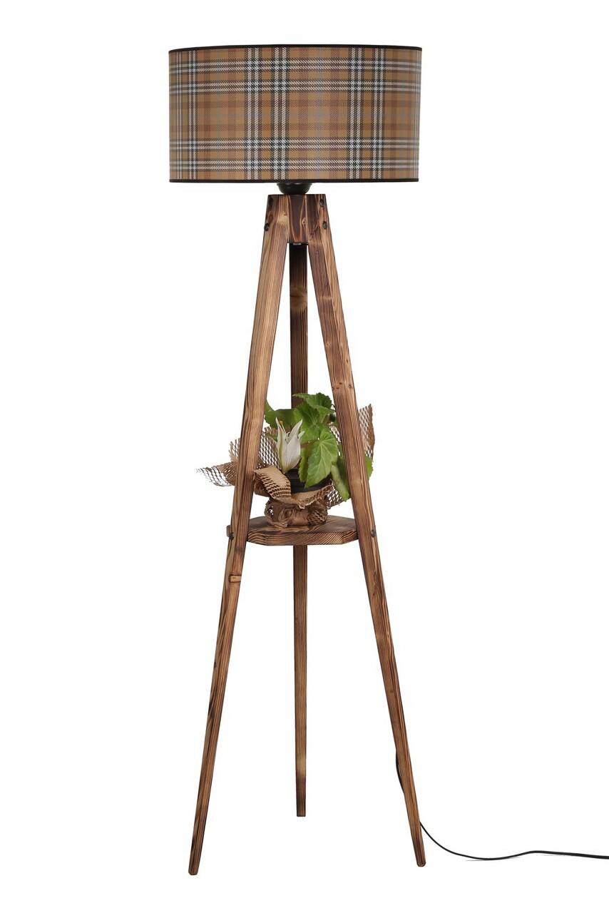 Lampadar, Luin, 534LUN3272, Lemn, Multicolor