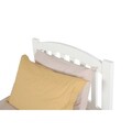 Pat de o persoană, Alfa Design, Nil Modern Country, Alb