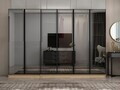 Dulap pentru haine, Hanah Home, Nisa, 270x210x52 cm, Dore