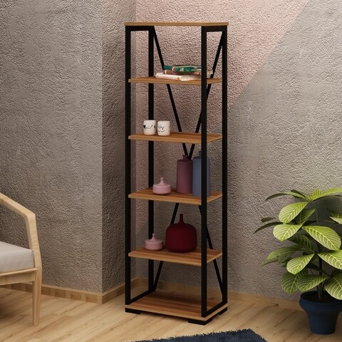 Biblioteca FLY171042, Gauge Concept, 51x30x162 cm, PAL, aluna