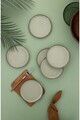 Set platouri servire desert, Hermia, 710KTP3657, Portelan, Verde