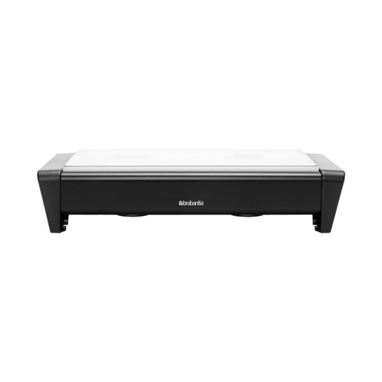 Plita cu lumanari pentru incalzit mancare, Brabantia,  Black, 35.7x18.8x8 cm, otel/aluminiu, negru