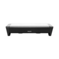 Plita cu lumanari pentru incalzit mancare, Brabantia,  Black, 35.7x18.8x8 cm, otel/aluminiu, negru