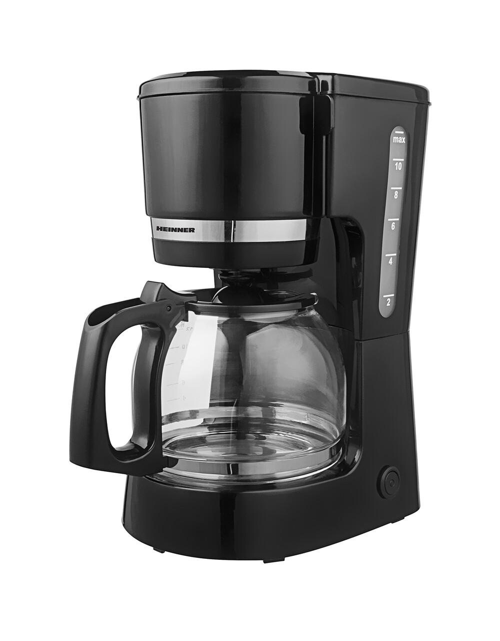 Cafetiera Heinner, 670-800 W, 1.5 L, Negru