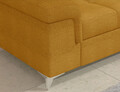 Coltar extensibil stanga 4 locuri ELTAP, ERI-32, Eridano, 275x202x88 cm, lemn/poliester, galben