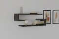 Raft de perete, Asse Home, Eldo, 60x15x19.6 cm, PAL , Maro inchis