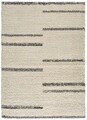 Covor, Focus White, 60 x 110 cm, 100% polipropilena, alb/gri