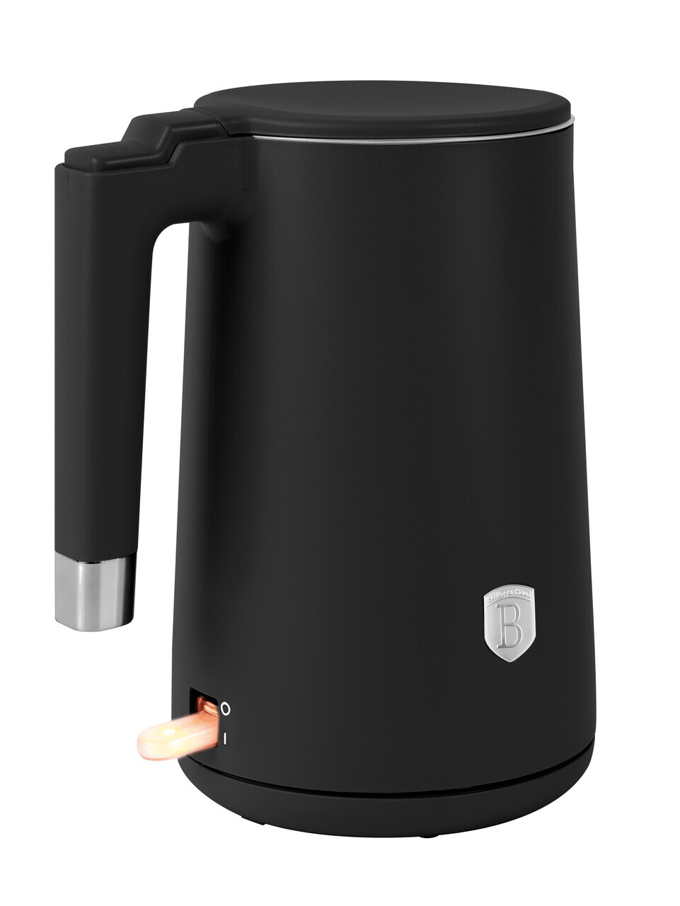 Ceainic electric cu pereti dubli Berlinger Haus, Matte Black, 1.7 L, plastic/inox, negru mat - imagine 7