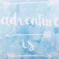 Tablou decorativ Adventure, Creaciones Meng, 40x50 cm, canvas/MDF