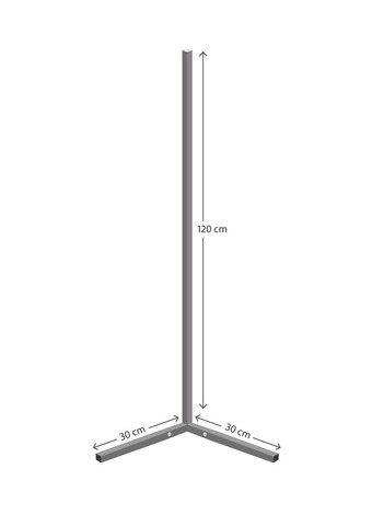 Lampadar, Curlux, 395NGR1104, Corp din aluminiu, 120 cm, Invelis electrostatic, Verde