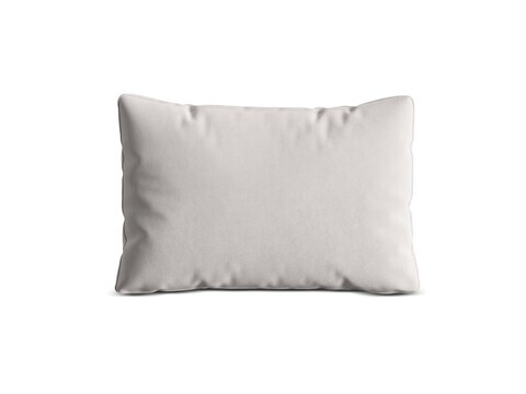 Perna decorativa, Dreamy, Micadoni Home, 55x10x40 cm, catifea, gri deschis
