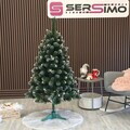 Brad artificial Christmas Deluxe by Sersimo, Crystal nins cu merisoare, 2D, 150cm