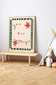 Tablou decorativ, Teknrsymdf, MDF, Multicolor