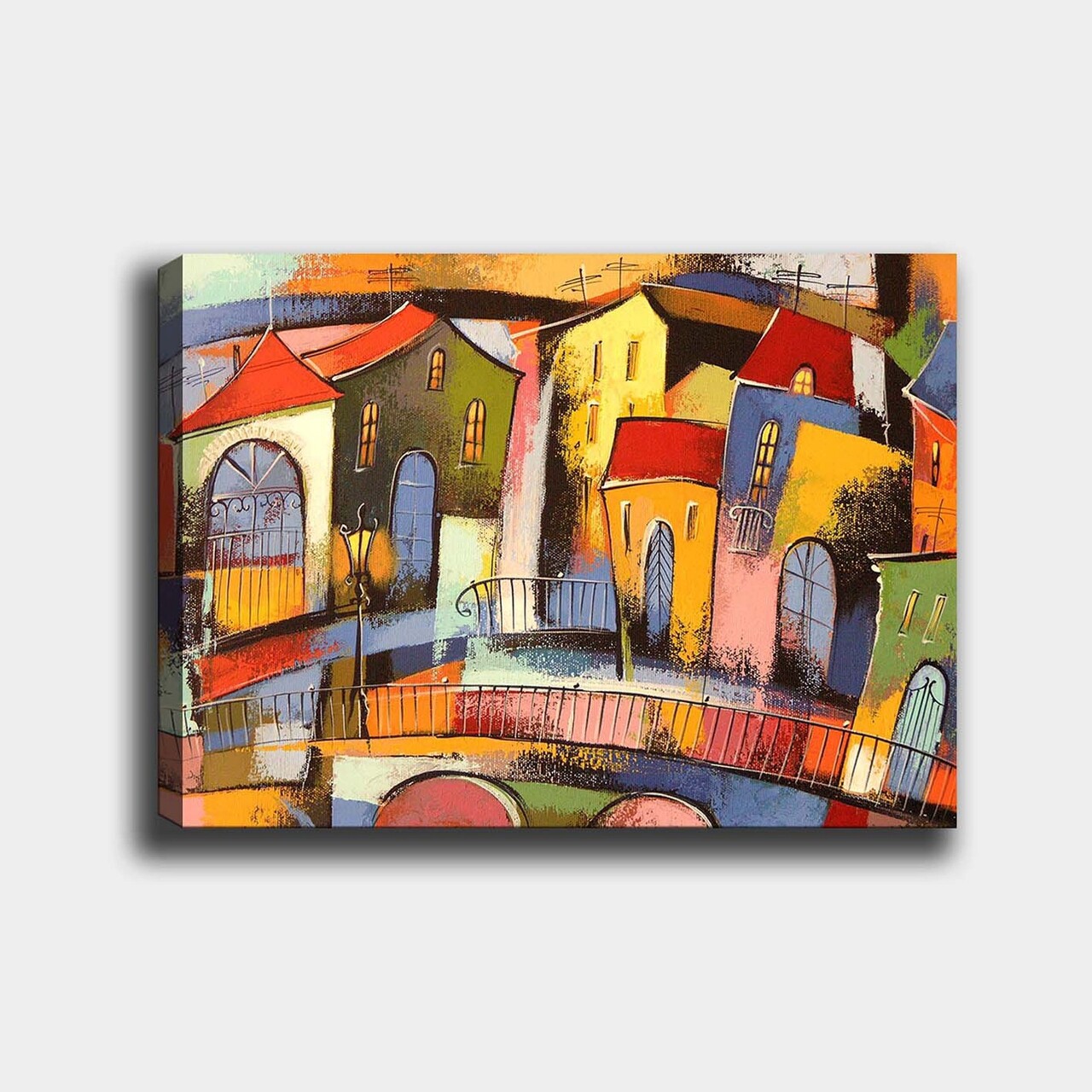 Tablou decorativ, 1042732249_70100, Cadru: 100% LEMN (grosime: 3 cm), Multicolor - view 2