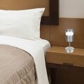 Veioza Modelight-ASZ.1085, 10x30 cm, 1 x E27, 60 W, argintiu