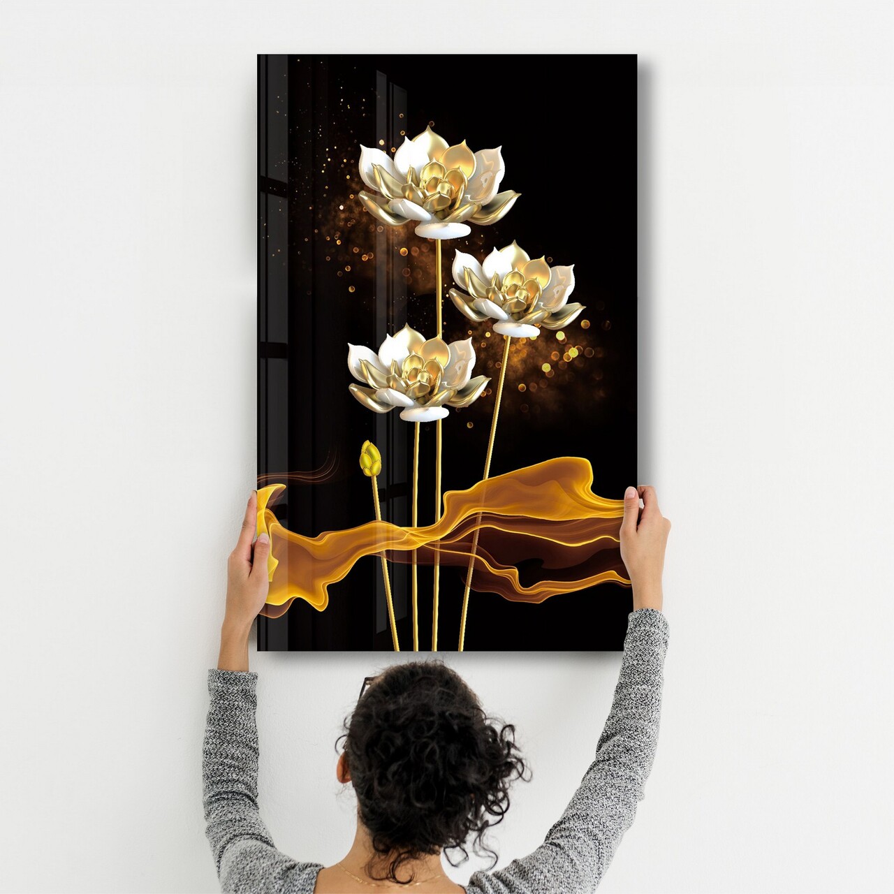 Tablou decorativ, CAM-5077, Dimensiuni: 46 x 72 cm, Multicolor - view 2