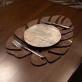 Set suporturi pentru farfurie, Payna, 790PYN1123, Lemn , Produs lucrat manual, Wenge