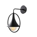 Aplica de perete, Sheen, 521SHN2138, Metal, Negru