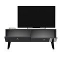 Comoda TV, Odessa, Tarab, 120x30x50 cm, PAL, Antracit