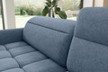 Coltar extensibil dreapta 3 locuri ELTAP, RT-40RAQ, Barea, 208x160x100 cm, lemn/poliester, albastru