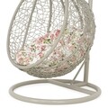 Leagan gradina/terasa pentru copii, Bowl, Kids, 85 x 60 x 150 cm, bej/multicolor