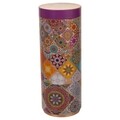 Cutie cu 3 compartimente, Dancy Flower, Creaciones Meng, 8.5x22 cm, metal