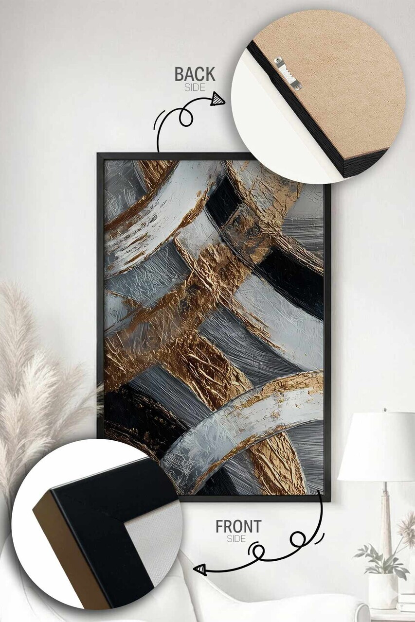 Tablou decorativ, Artplstksyh7, Polistiren, MDF (Grosime: 5 mm), Multicolor - view 4