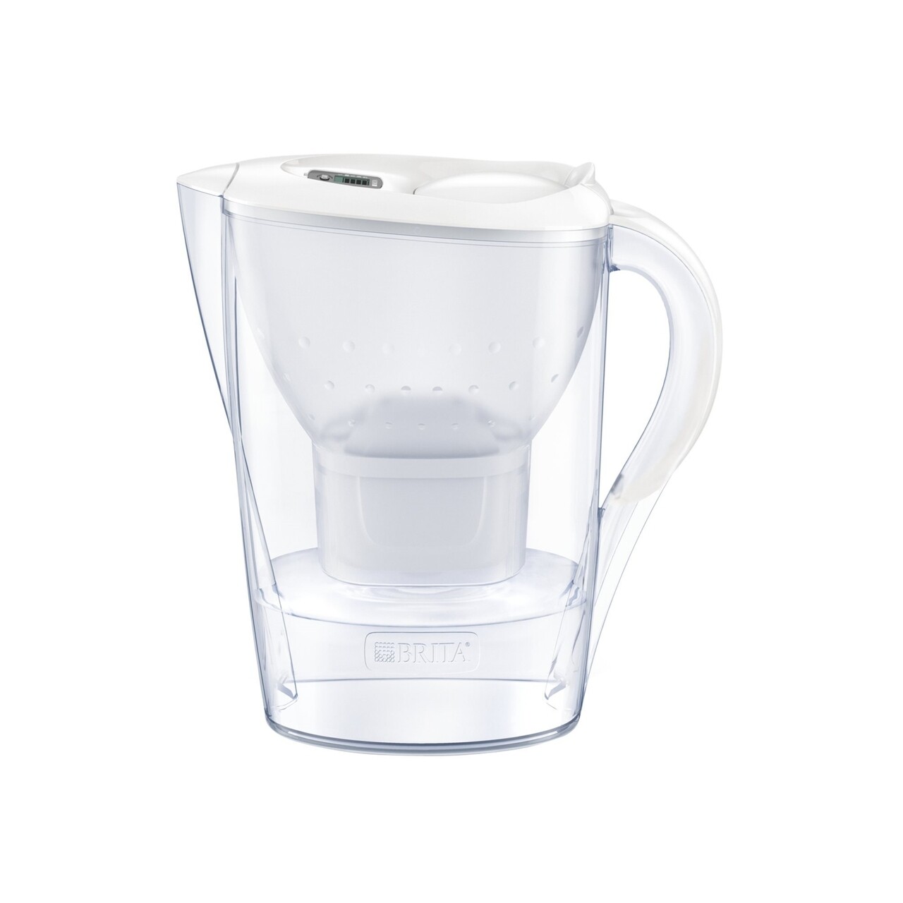 Cana Filtranta Brita, Marella MAXTRA+, Plastic, 2.4 L, Starter Pack + 3 Filtre, Alb