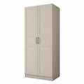 Dulap pentru haine, Hanah Home, BA258, 90x210x57.5 cm, Gresie