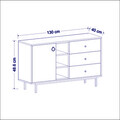 Set mobilier living, Inarch, Natural,  Antracit