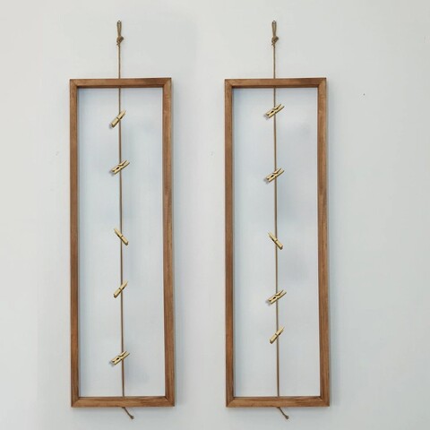 Raft de perete, Evila Originals, Raf287, 20x70x2 cm, Lemn