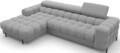 Coltar extensibil dreapta 3 locuri ELTAP, LT-04SO, Felro, 285x181x93 cm, lemn/poliester, gri inchis
