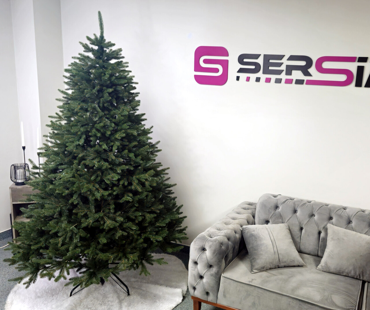 Brad artificial Christmas Deluxe by Sersimo, Alpin Select, integral 3D, 230cm — imaginea 17