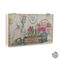 Masca contor electric Roses, Versa, 46x33 cm, lemn