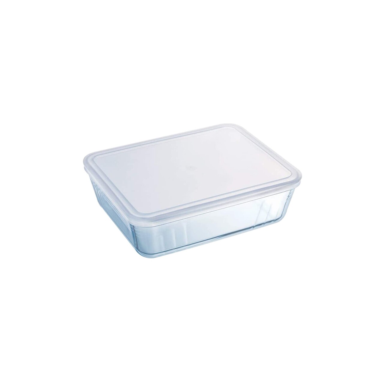 Set 2 caserole dreptunghiulare, din sticla termorezistenta, cu capac, 1,5L/2,6L, "Cook&amp;Freeze" - Pyrex - imagine 3