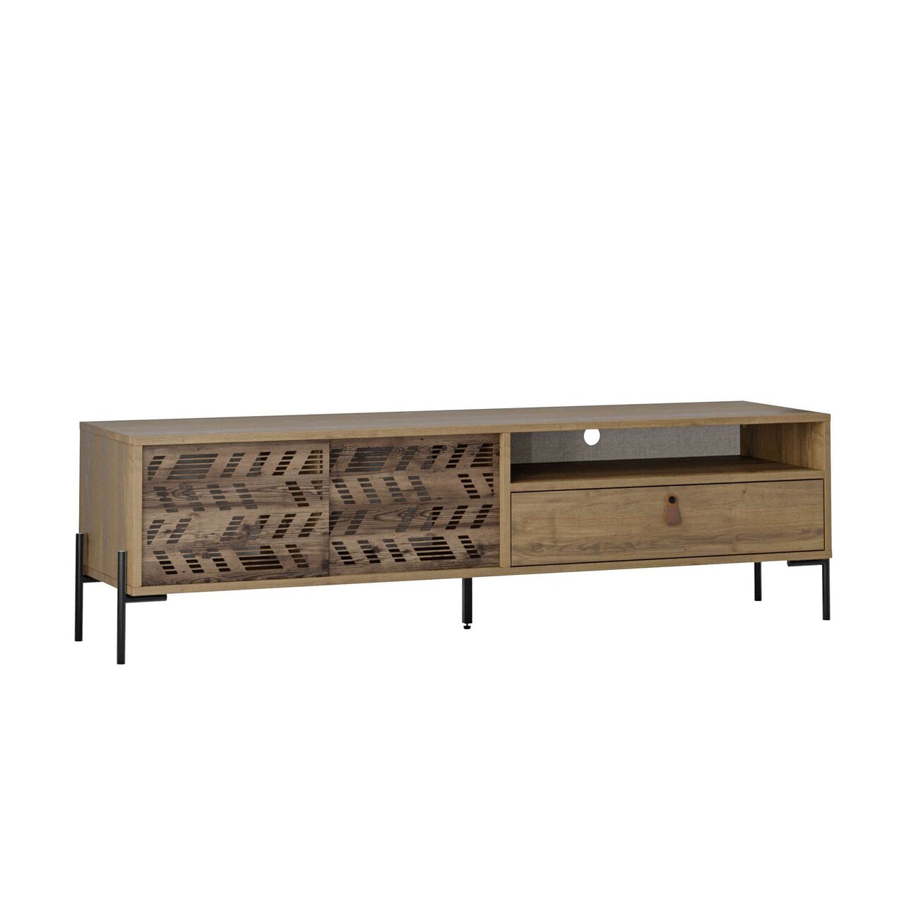 Comoda TV, Homitis, Dionysos, 170x48 cm, PAL, Maro - 3 | YEO
