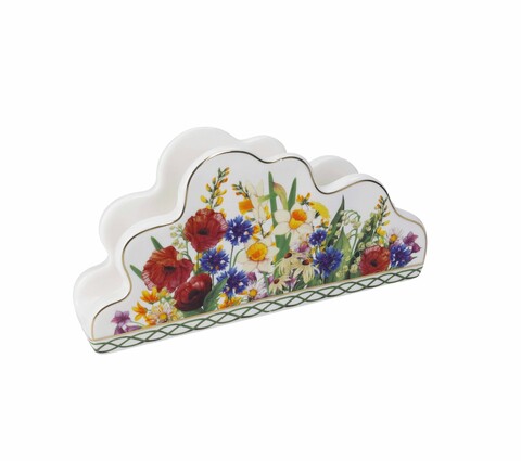 Suport pentru servetele, Fiori Di Campo, Brandani, 20x4x10 cm, portelan