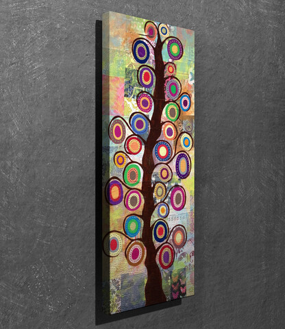 Tablou decorativ, pc075, canvas, 30 x 80 cm, multicolor