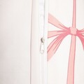 Lenjerie de pat King Size, Vivienne, Homla, 3 piese, 200x220 cm, microfibra din poliester, alb/roz