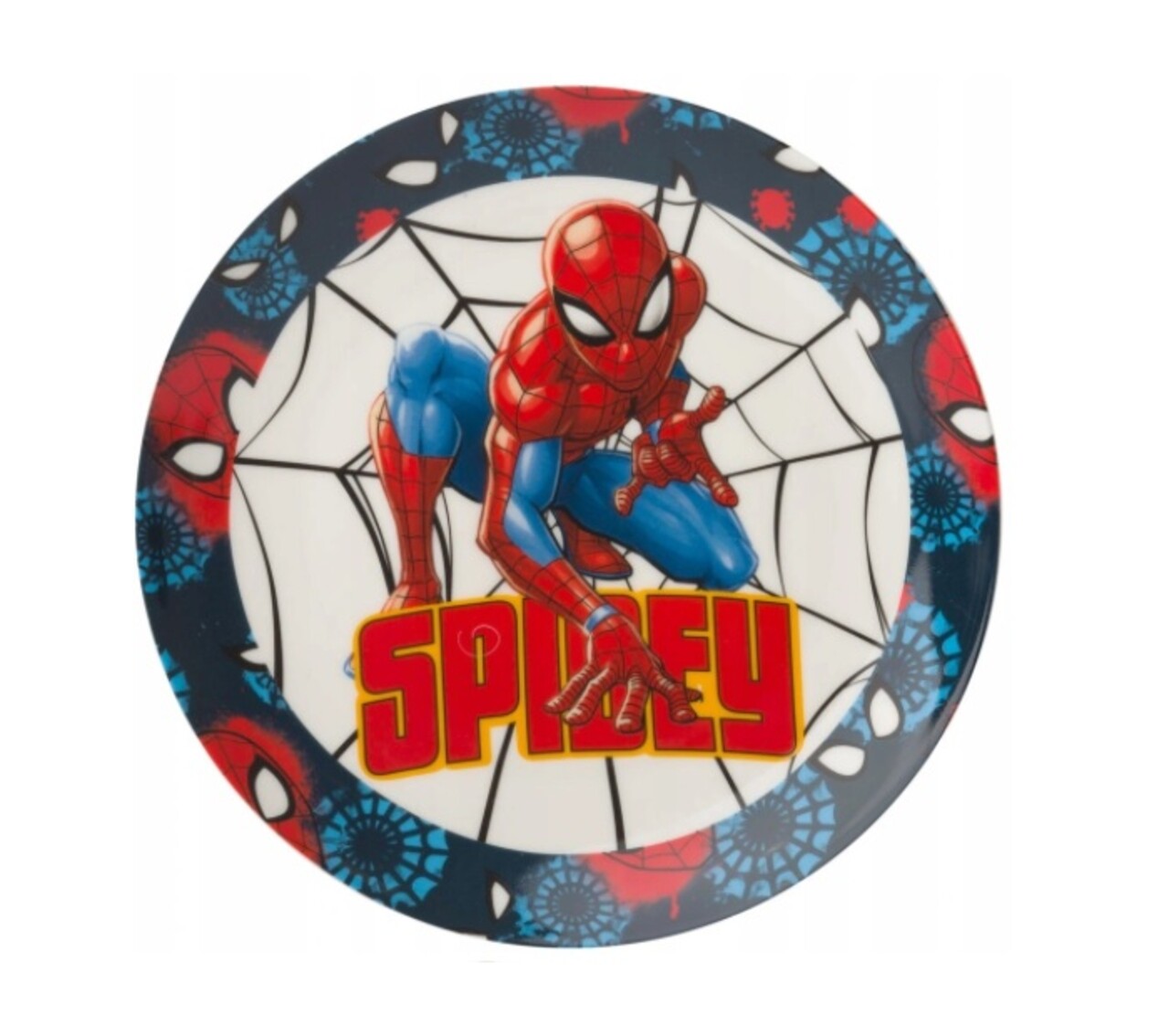 Farfurie Intinsa Spiderman, Marvel, 19 Cm, Portelan, Multicolor