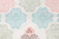 Lenjerie de pat dubla, Andalucia - Turquoise, EnLora Home, 65% bumbac/35% poliester